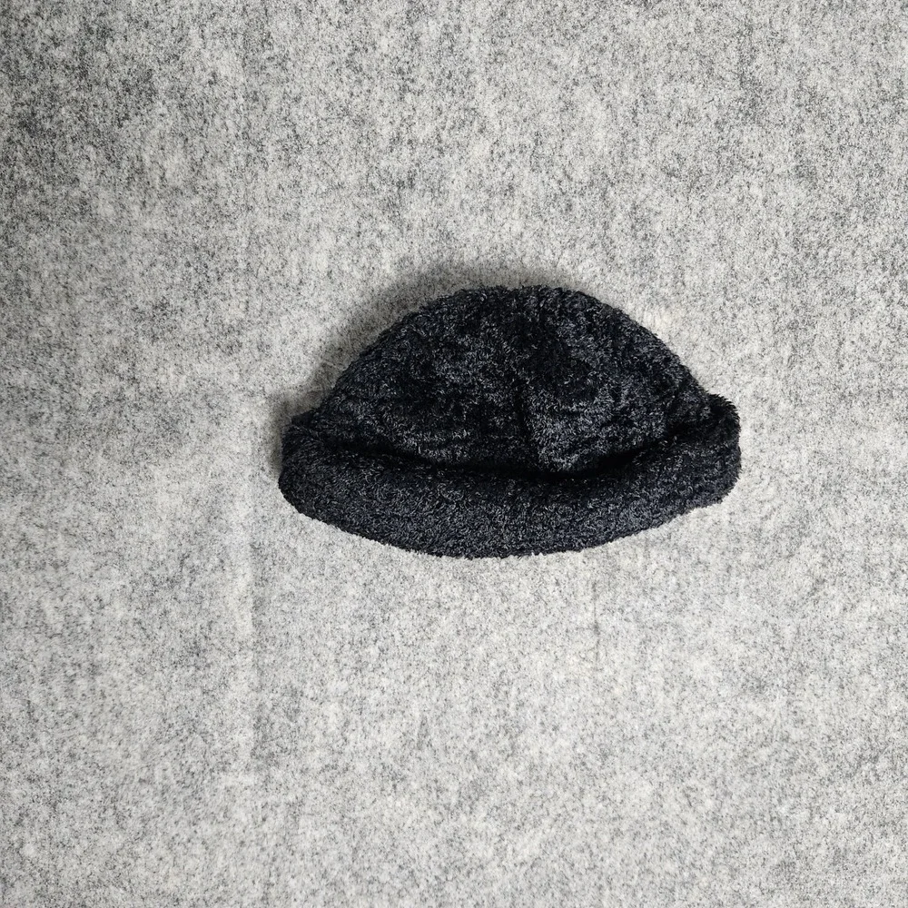 LL Bean Beanie Winter Hat Women Black‎ Fleece Polyester Gorpcore Outdoor Skiing